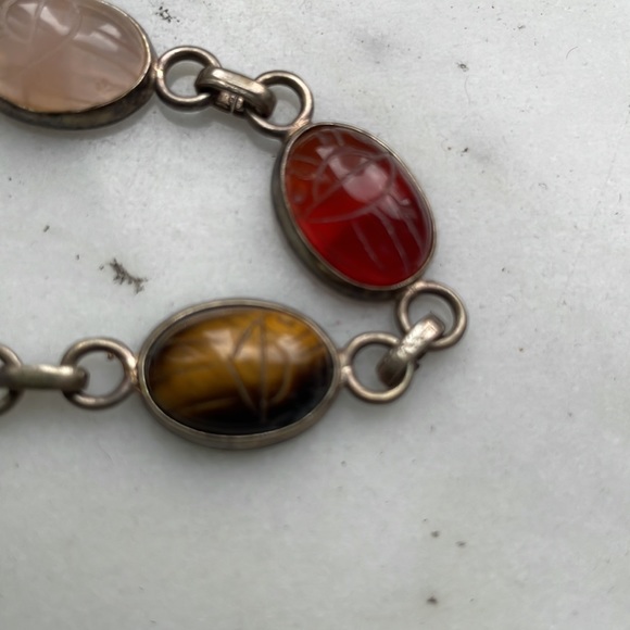 Scarb bracket in sterling silver - Picture 3 of 3